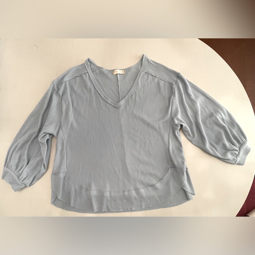 Altar’d State baby blue blouse, size small